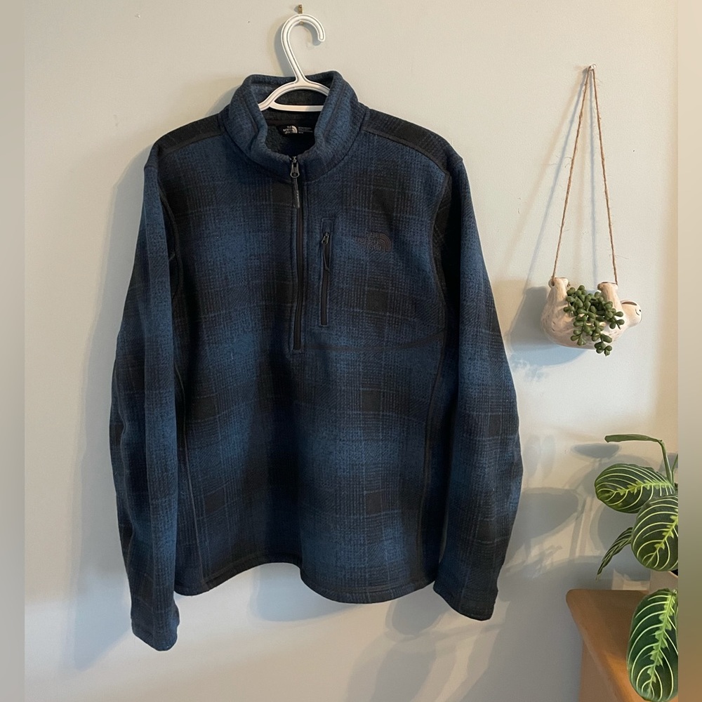 The North Face quarter zip fleece